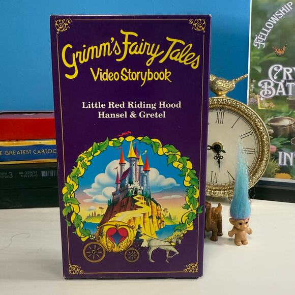 Grimm’s Fairy Tales Video Storybook VHS – Little Red Riding Hood Hansel & Gretel - Picture 1 of 3